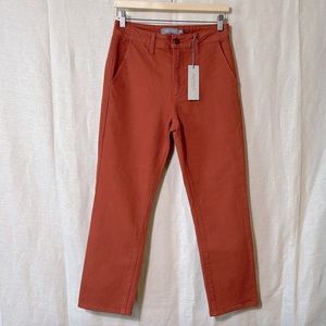 JUSTUSA *NWT* Rust Straight Leg Jeans
